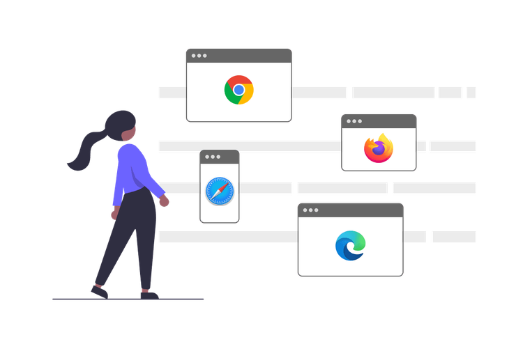 Parallel test runs across browsers